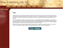 Tablet Screenshot of mcgarrycpa.com